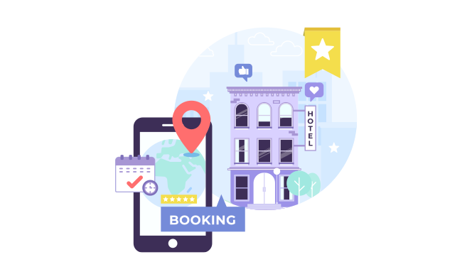 Hotel booking app development