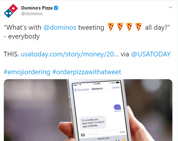 Tagging Dominos