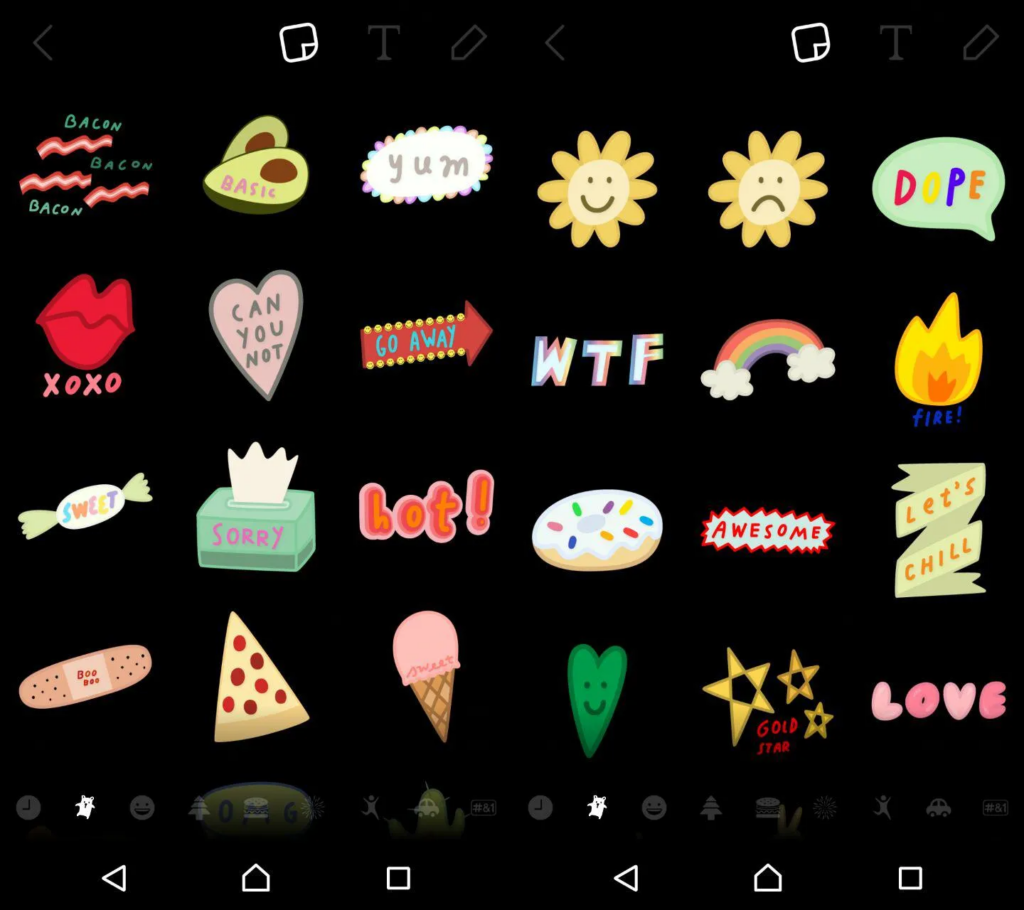 stickers