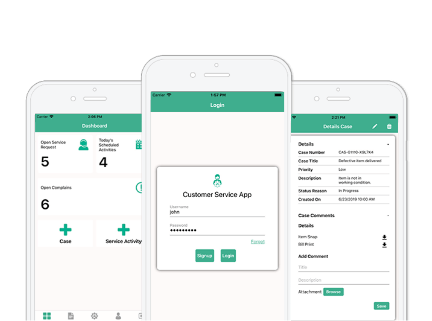 Custom Service App Custom Service App