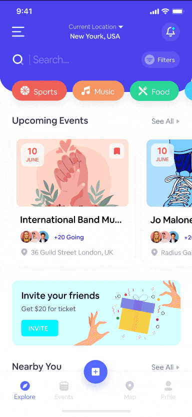 Event Booking App Development