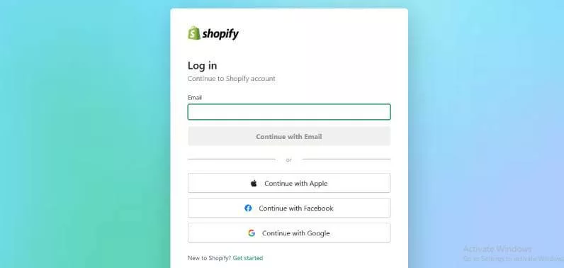 Setup Shopify Development