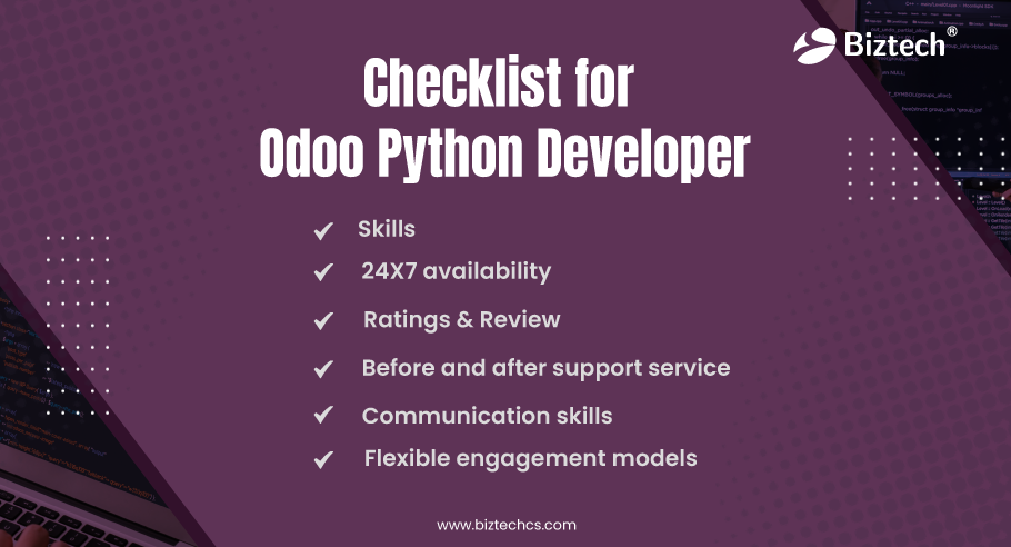 Odoo Developer Checklist