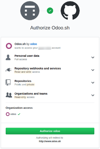 Odoo sh documentation