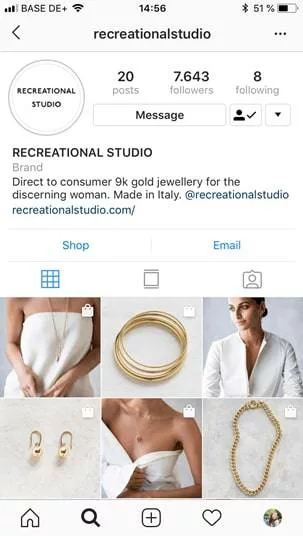 Jewelry Business on Instagram