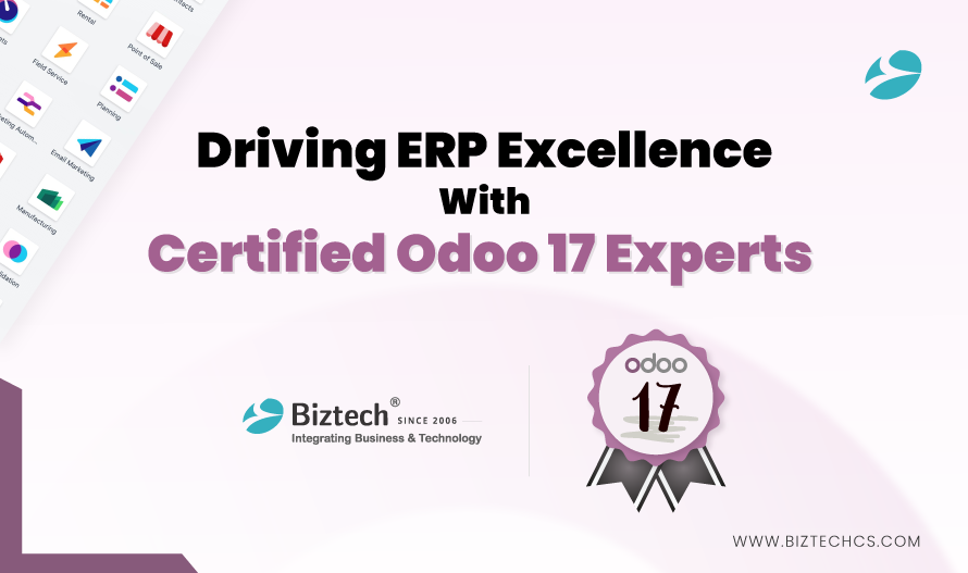 Driving Global ERP Success With Odoo 17 Certified Developers from BiztechCS