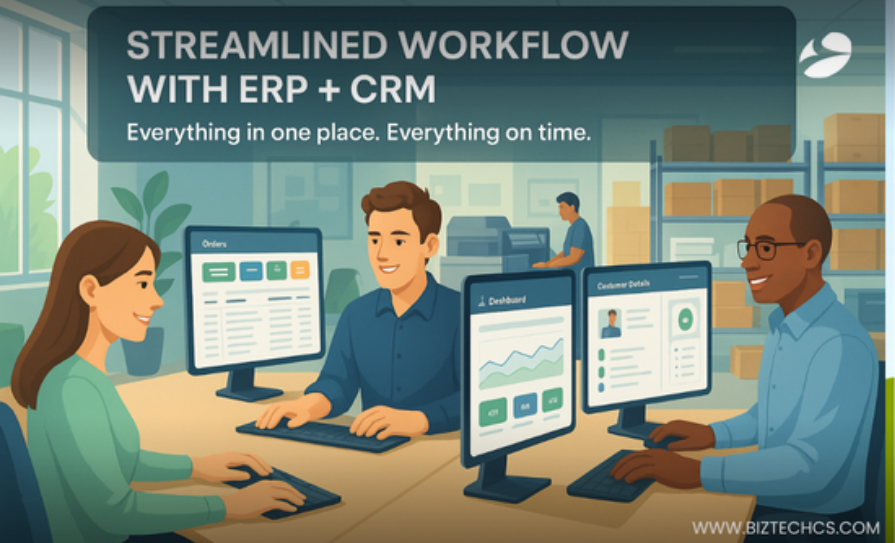 Streamline Workflow ERP+CRM