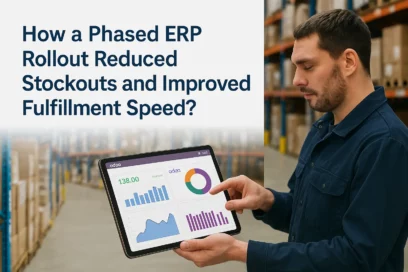 How a Phased Odoo ERP Rollout Reduced Stockouts and Improved Fulfillment Speed?