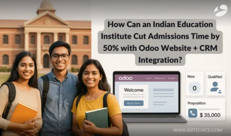 How Can an Indian Education Institute Cut Admissions Time by 50% with Odoo Website + CRM Integration? How Can an Indian Education Institute Cut Admissions Time by 50% with Odoo Website + CRM Integration?
