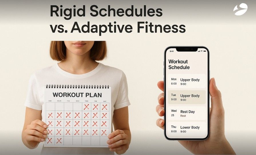 rigid schedule vs adaptive fitness