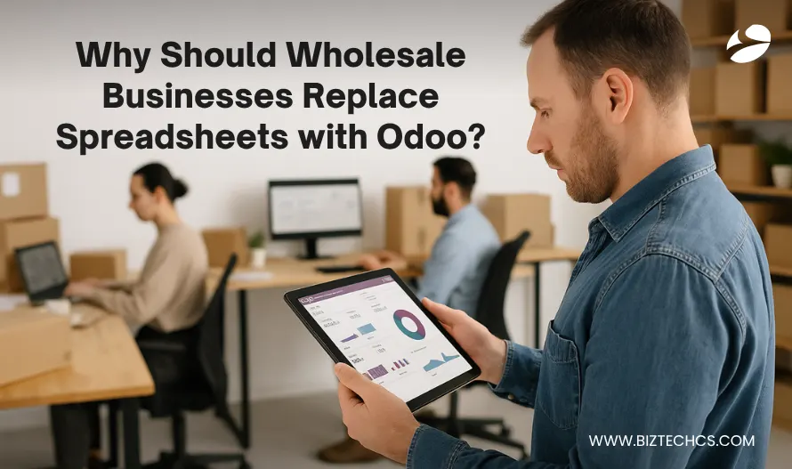 &nbsp;Spreadsheets with Odoo