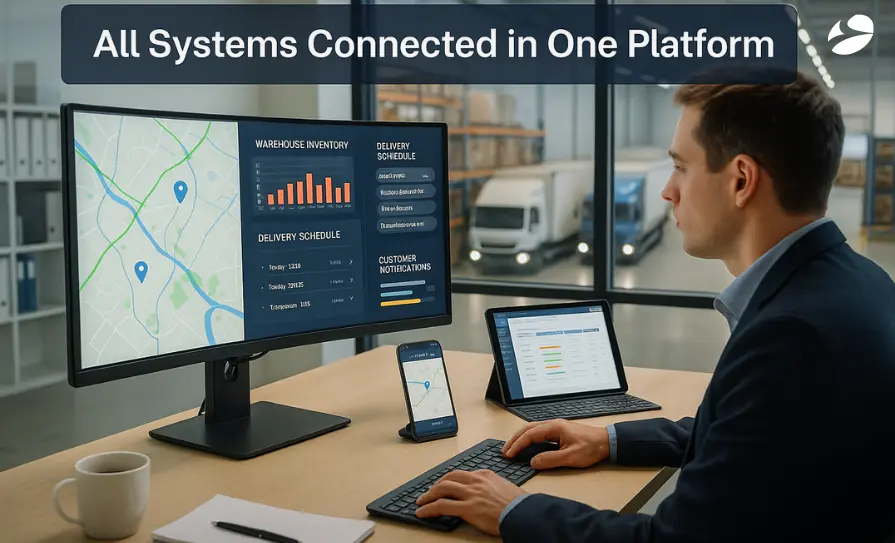 system connected in one platform