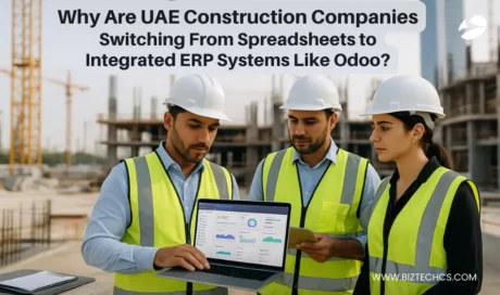 Why Are UAE Construction Companies Switching From Spreadsheets to Integrated ERP Systems Like Odoo?