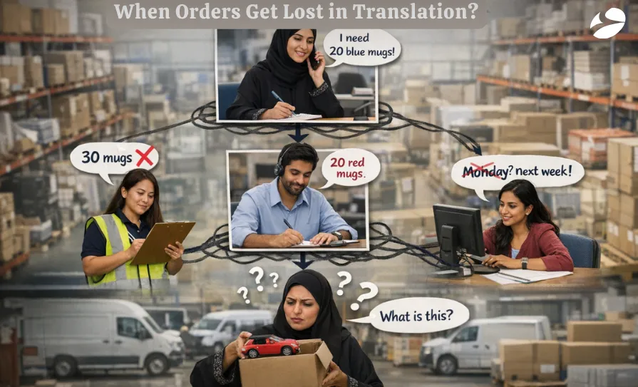 order get lost in transactions
