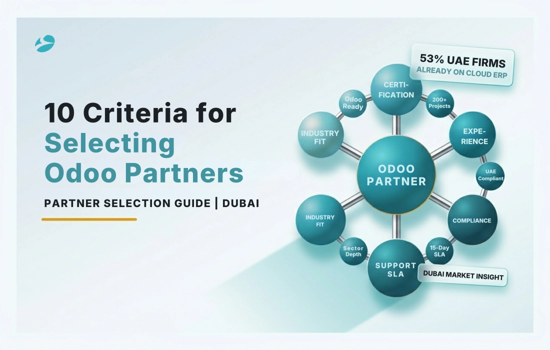 Best Odoo Partner in Dubai: Top 10 Criteria for Selecting the Perfect One