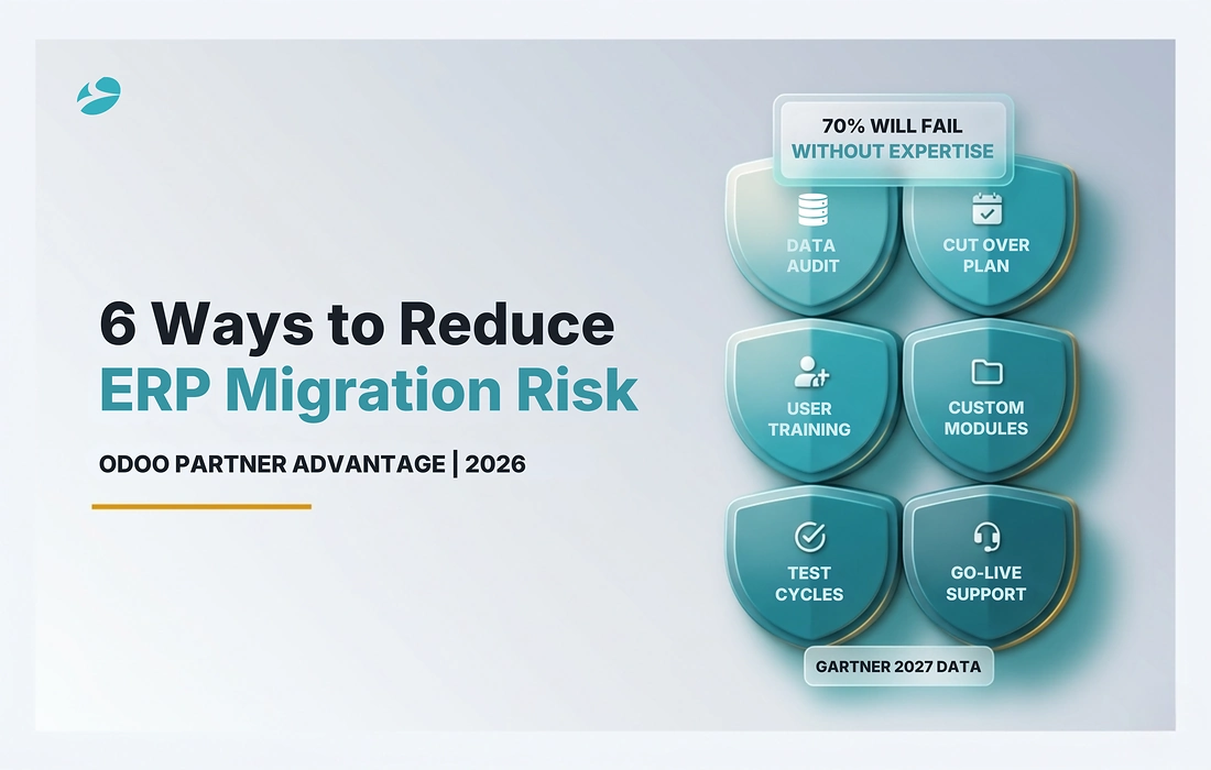 6 Ways an Odoo Partner Reduces Your ERP Migration Risks