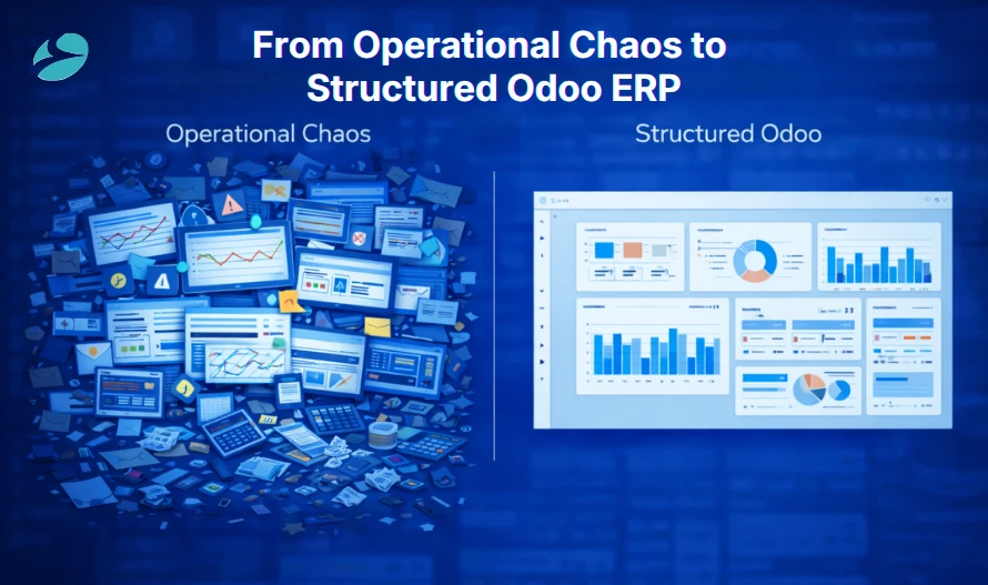 Structured odoo dashboard