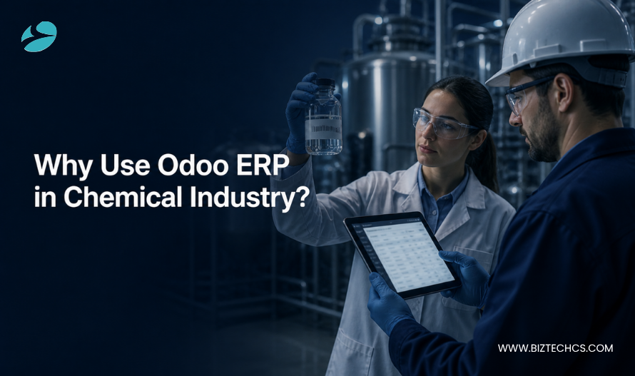 Odoo ERP for Chemical Industry: Batch Tracking, Compliance & Supply Chain Management