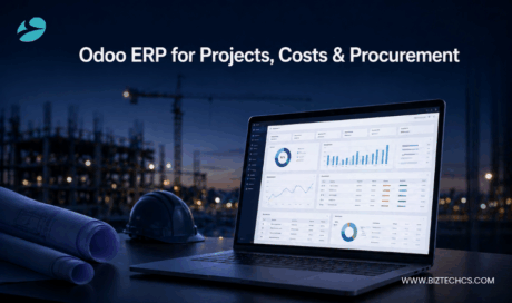 Odoo ERP for Construction Companies: Manage Projects, Costs & Procurement in One System