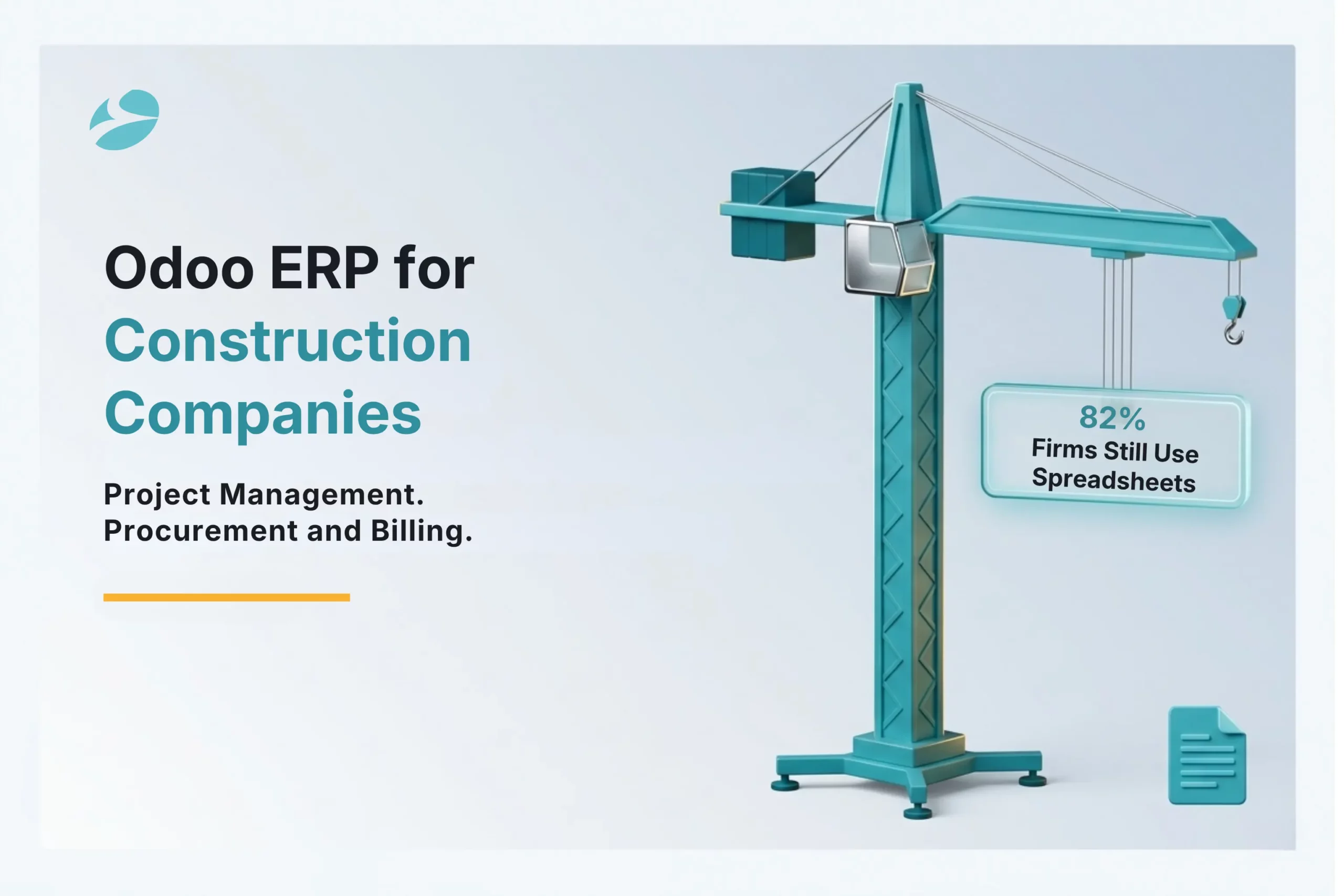 Odoo ERP for Construction Companies: Manage Projects, Costs & Procurement in One System