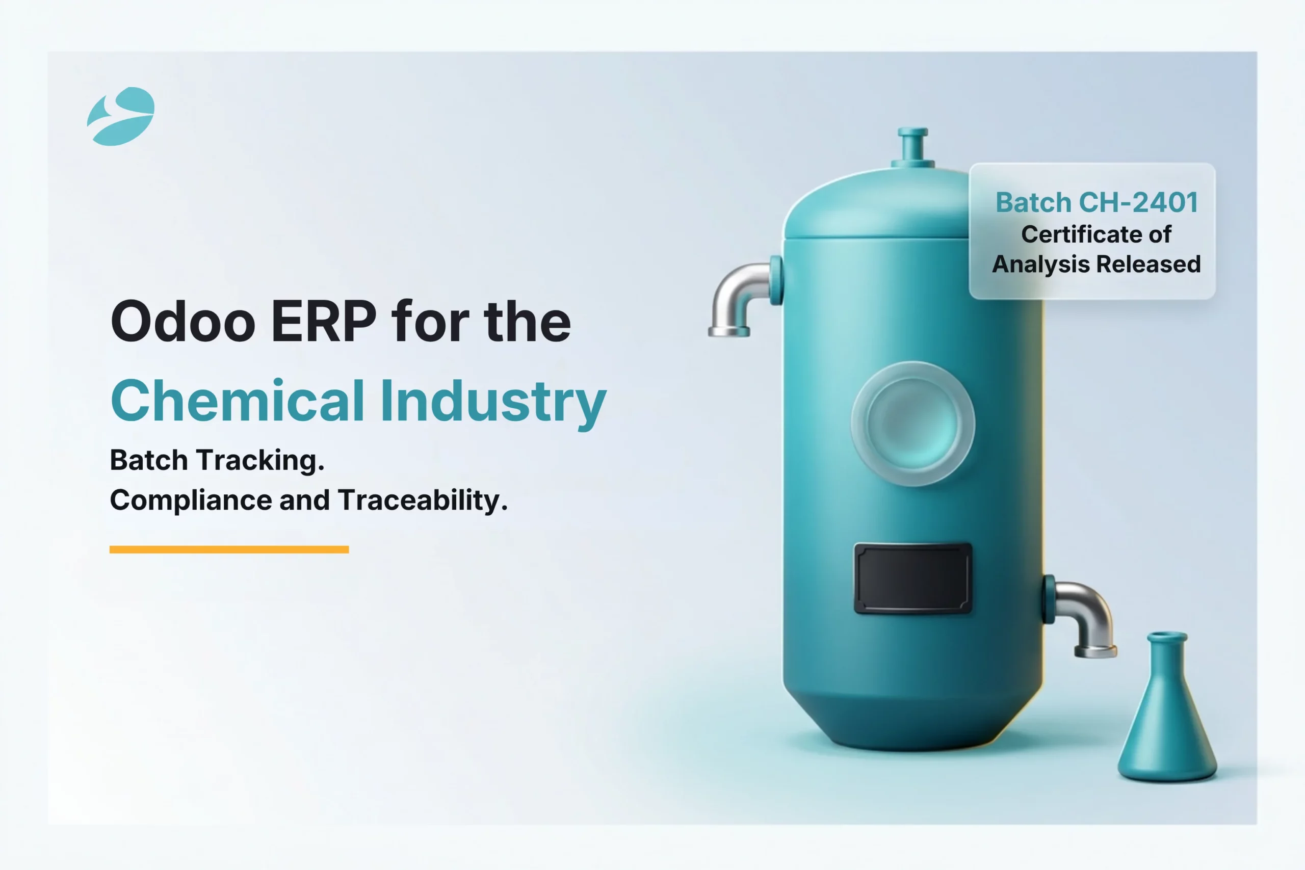 Odoo ERP for Chemical Industry: Batch Tracking, Compliance & Supply Chain Management