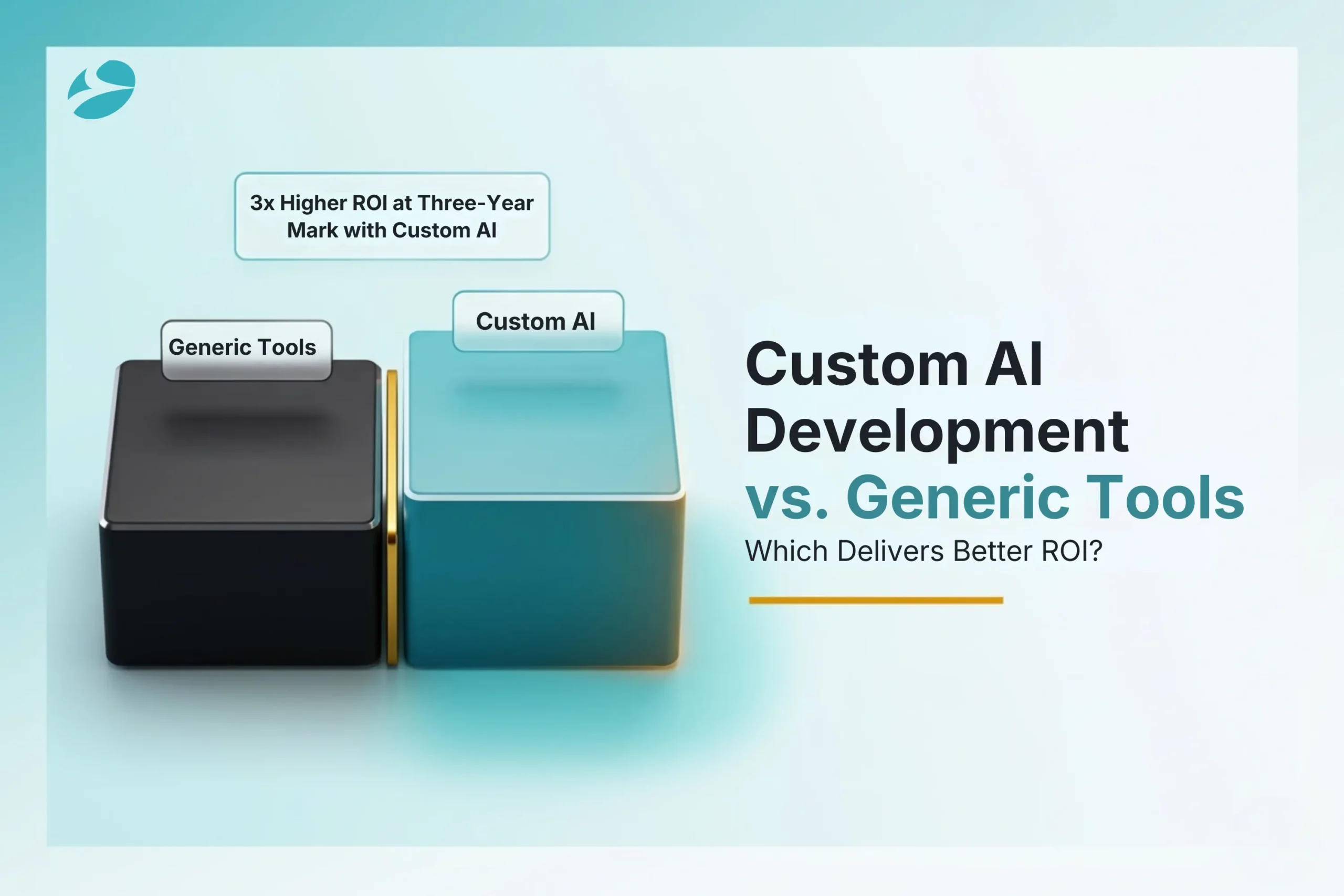 Custom AI Development vs. Generic Tools: Which Delivers Better Business ROI?